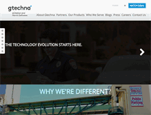 Tablet Screenshot of gtechna.com